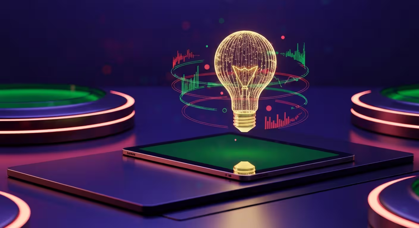 Player analyzing casino game statistics representing responsible gambling tips from Ludivion
